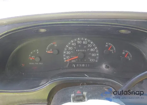 2002 Ford E-350 Super Duty Commercial/Recreational z USA, uszkodzony, nr VIN 1FTSE34F62HB51424